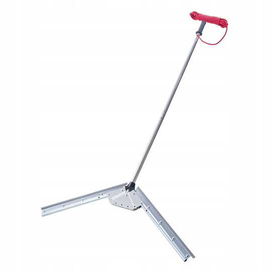 VEVOR POND RAKE STRONG STEEL BLADES ADJUSTABLE WIDTH 9M ROPE