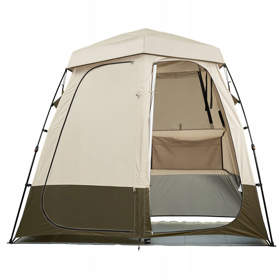 VEVOR 2-ROOM POP-UP SHOWER TENT DOUBLE-ROOM BEST FOR