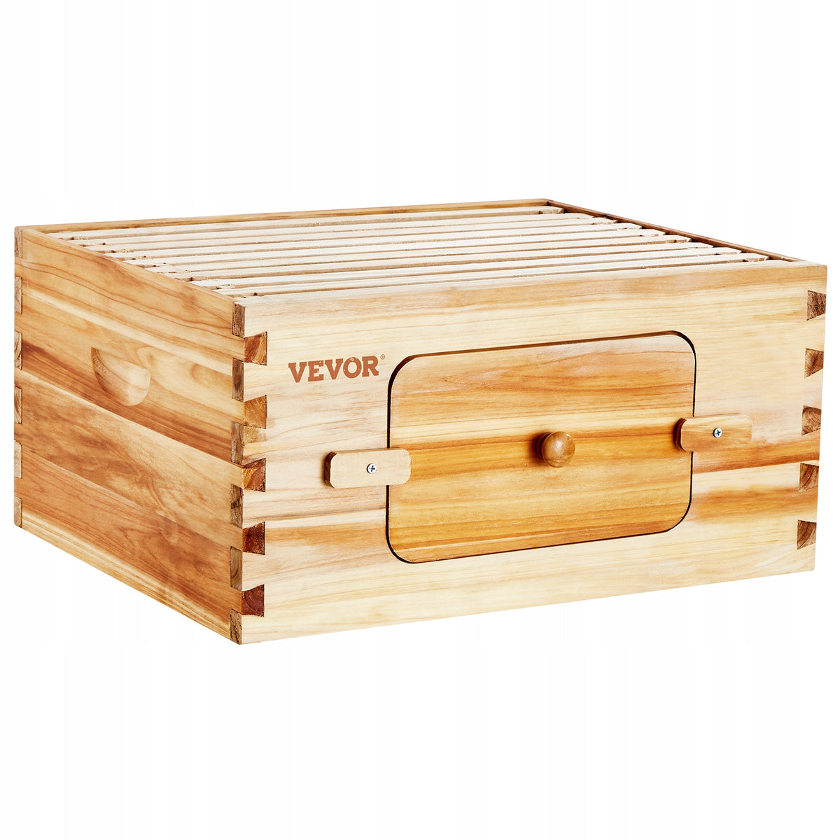 VEVOR BEEHIVE STARTER KIT WITH DEEP BOX 100 NATURAL FIR WOOD