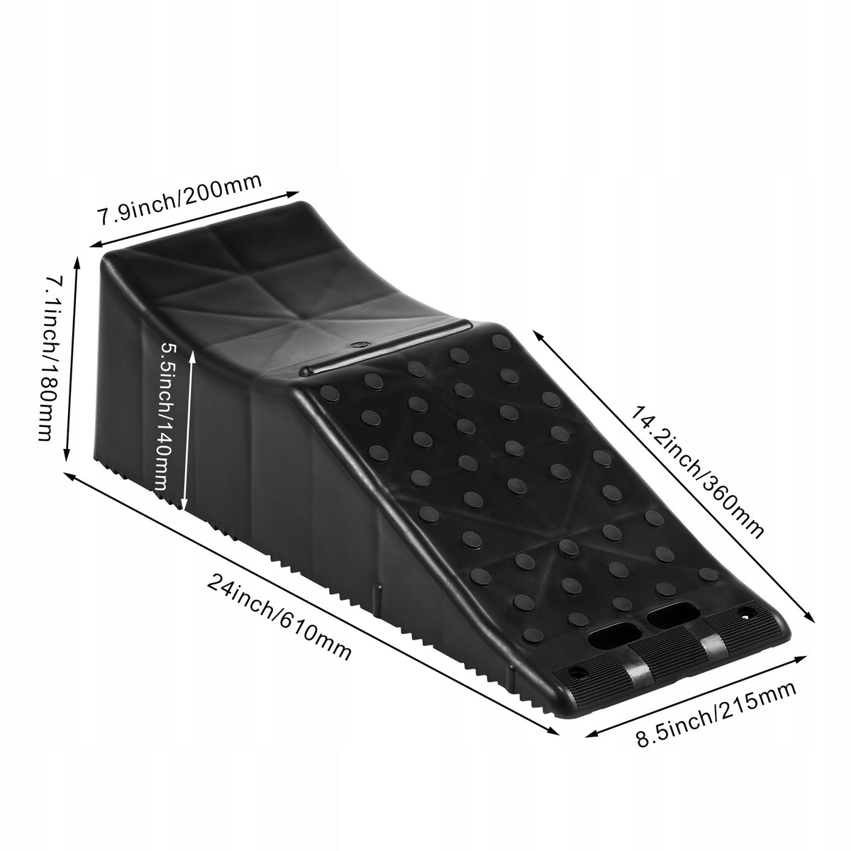 VEVOR CAR RAMP ONE-PIECE 10 TON LIFT 14 CM PREMIUM