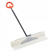 VEVOR 91.5CM SNOW SHOVEL STRONG ERGONOMIC WITH METAL EDGE HDPE