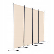 VEVOR 4-PANEL FOLDING ROOM DIVIDER PREMIUM BEIGE