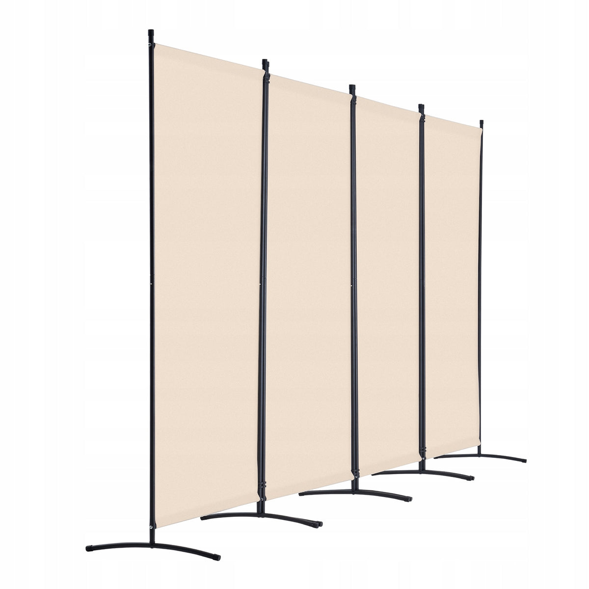 VEVOR 4-PANEL FOLDING ROOM DIVIDER PREMIUM BEIGE