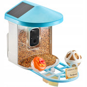 VEVOR SMART BIRD FEEDER WITH 2K HD CAMERA AI RECOGNITION