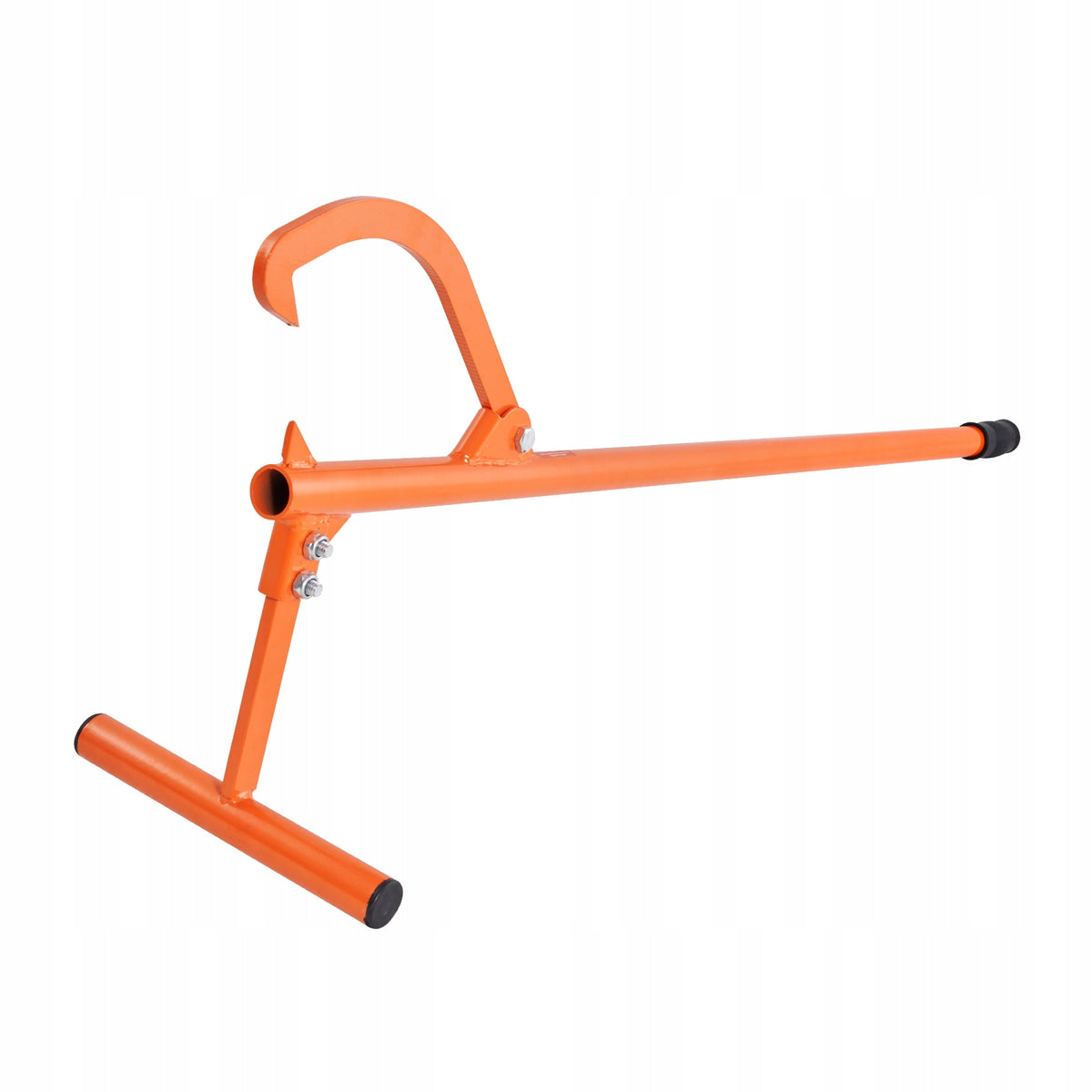 SOLID VEVOR LOG ARCH 1219 MM METAL ADJUSTABLE HOOK HANDLE