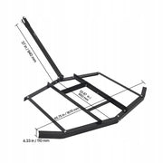 VEVOR 167.6 CM TOWABLE PASTURE HARROW, Q235 STEEL, STRONG, SOLID