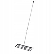 VEVOR 213 CM PROFESSIONAL LAWN RAKE WITH HANDLE AND BASE