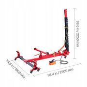 PROFESSIONAL VEVOR 6T CAR BODY FRAME PULLING AND STRAIGHTENING MACHINE