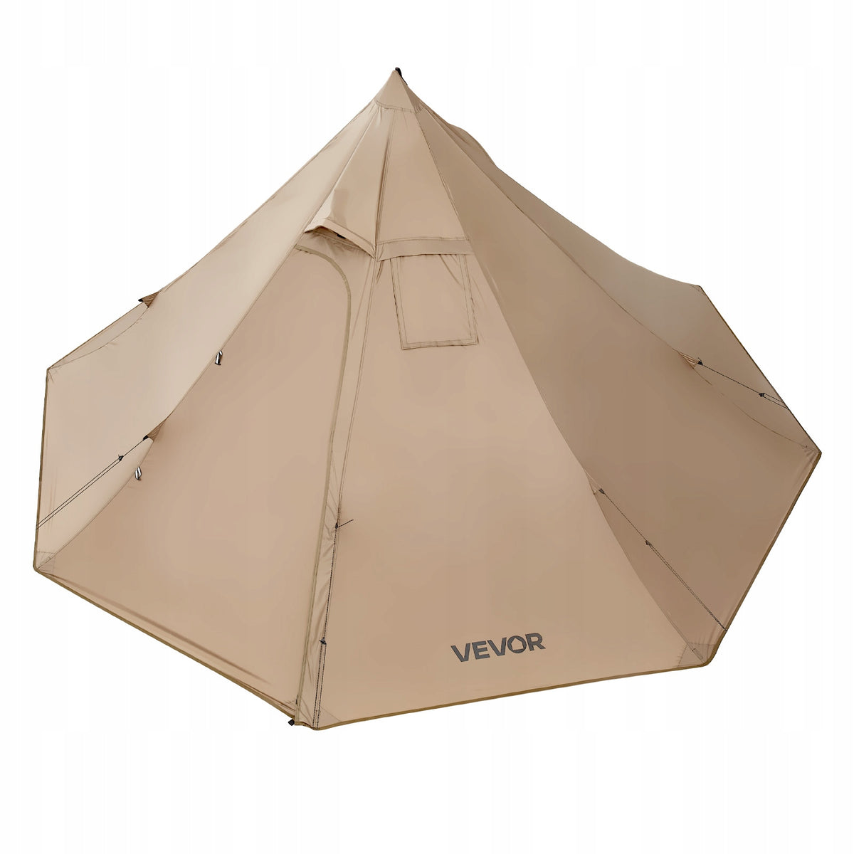 VEVOR 2-PERSON TIPI TENT PORTABLE WINTER WATERPROOF WITH CONNECTOR
