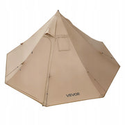 VEVOR 2-PERSON TIPI TENT PORTABLE WINTER WATERPROOF WITH CONNECTOR
