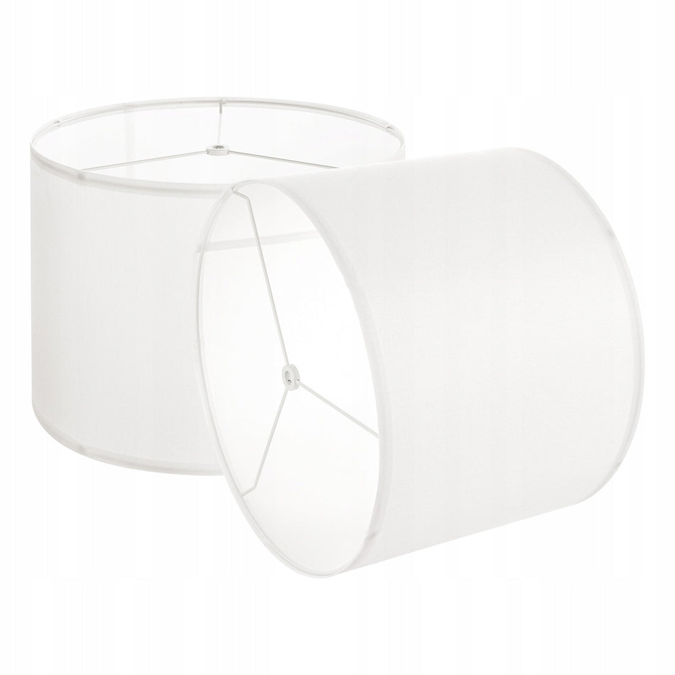 PREMIUM DRUM LAMPSHADE VEVOR 33X33X25 CM 2 PCS LINEN STABLE ELEGANT