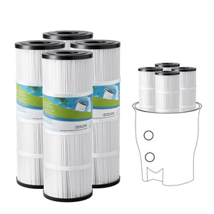 PREMIUM FILTER CARTRIDGE FOR VEVOR POOL 4 PCS 7.4 M2 WATER FILTER