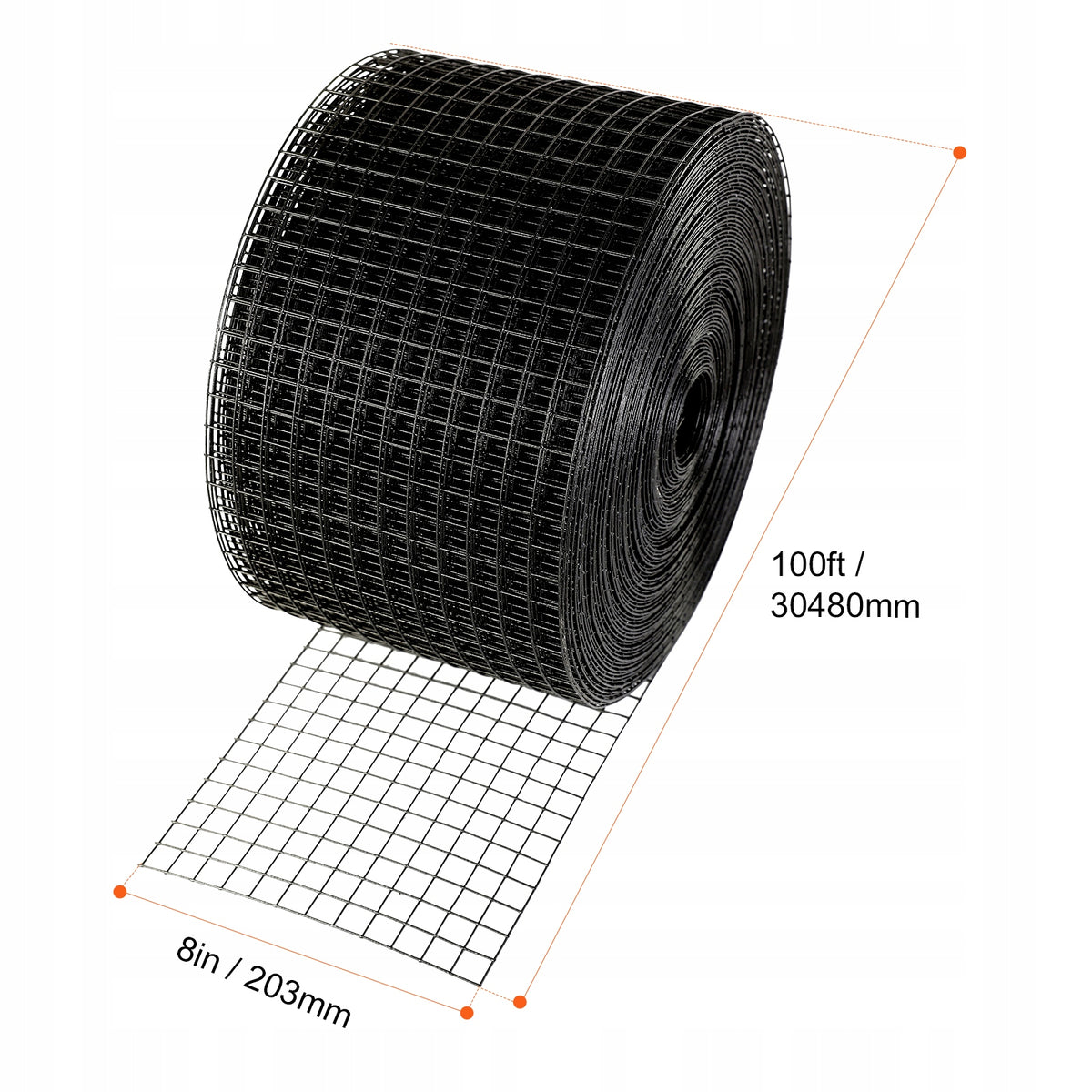 VEVOR SOLAR PANEL BIRD EXCLUSION 8 IN X 100 FT STRONG