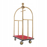 PROFESSIONAL LUGGAGE TROLLEY VEVOR HOTEL 500 KG LOAD CAPACITY STAINLESS STEEL