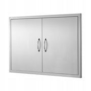VEVOR BBQ ACCESS DOOR 990X660 MM DOUBLE PREMIUM STAINLESS STEEL