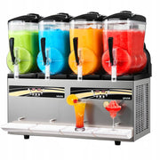 PROFESSIONAL VEVOR 4 X 12L 1650W CRUSHED ICE MACHINE WITH REGULATION