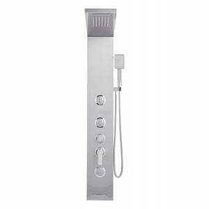 VEVOR Professional 5-in-1 Shower System with Rain Shower Head, Stainless Steel