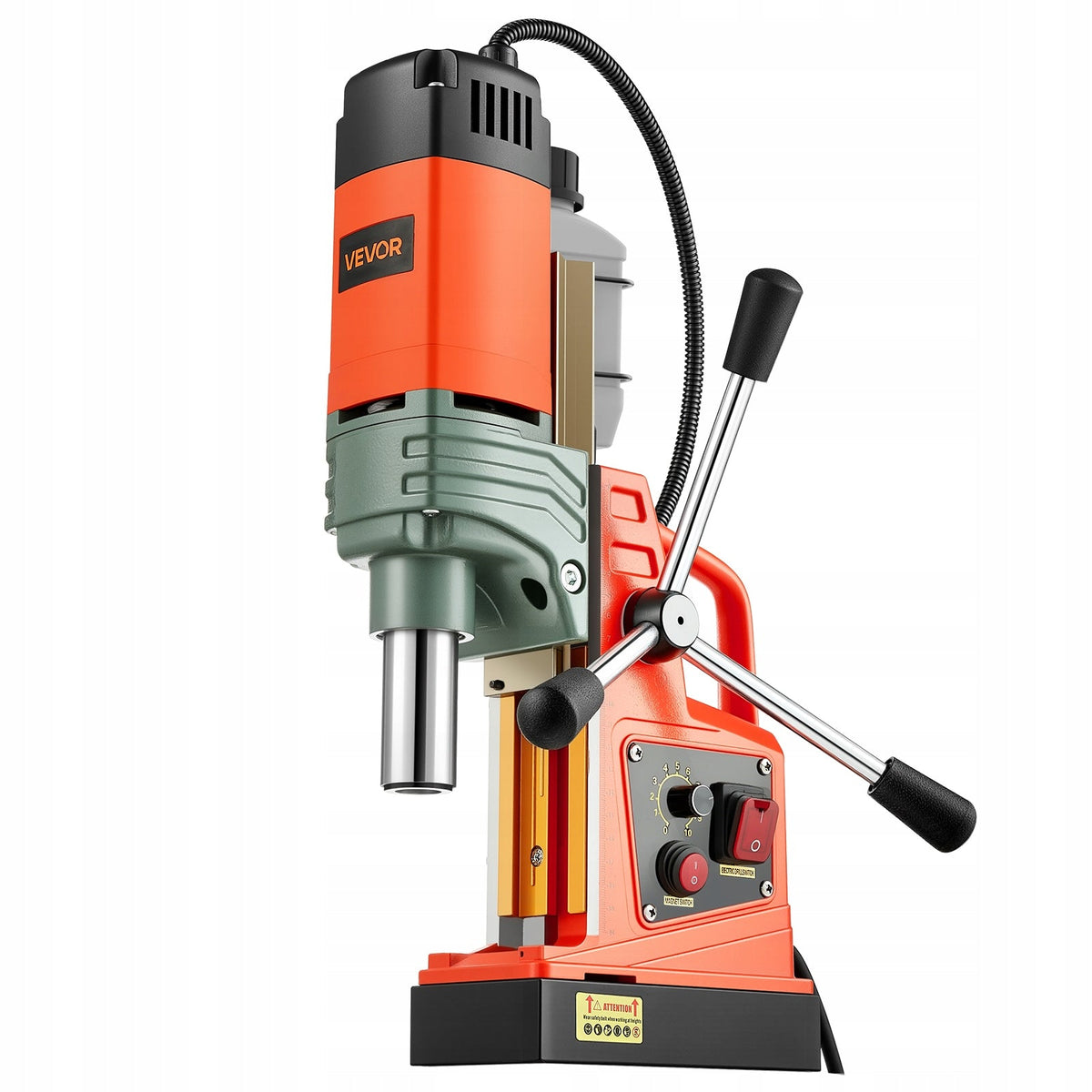 MAGNETIC DRILL VEVOR 1350W 50MM POWERFUL PRECISE WITH SYSTEM