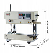 PROFESSIONAL CONTINUOUS BAND SEALER VEVOR 6-12 MM POWER 600W
