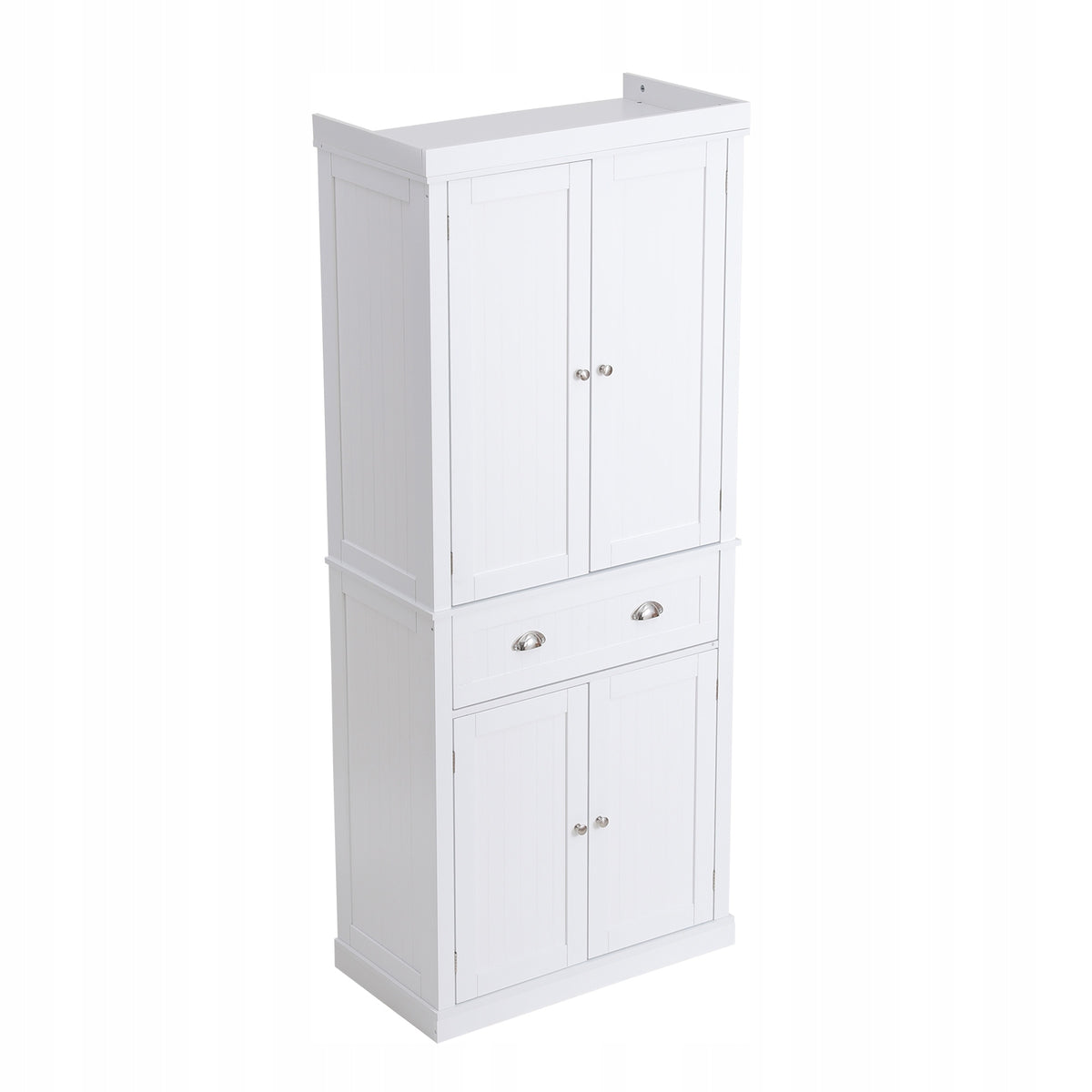 SOLID VEVOR KITCHEN CABINET 183 CM WITH DOORS, DRAWER, AND ADJUSTABLE