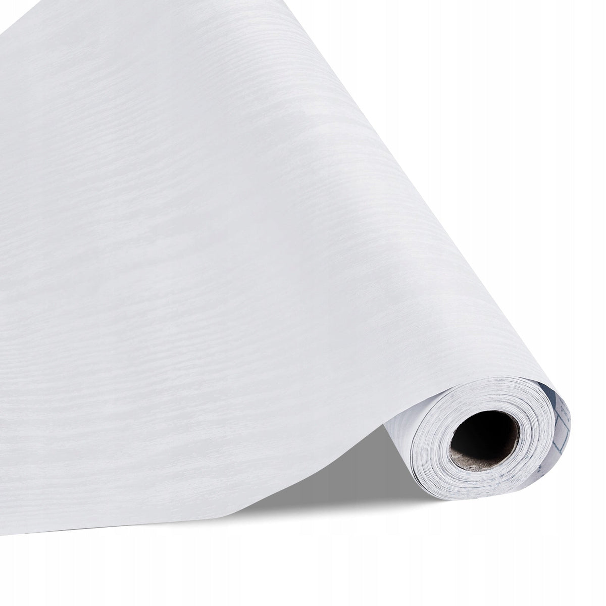 VEVOR SELF-ADHESIVE WALLPAPER 45CM X 10M PVC WHITE WOOD GRAIN WATERPROOF