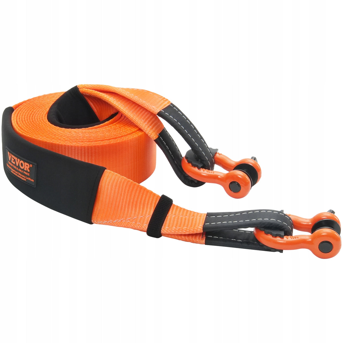 VEVOR 85 MM X 9 M TOWING KIT 16329 KG WINCH STRAP HEAVY-DUTY TREE