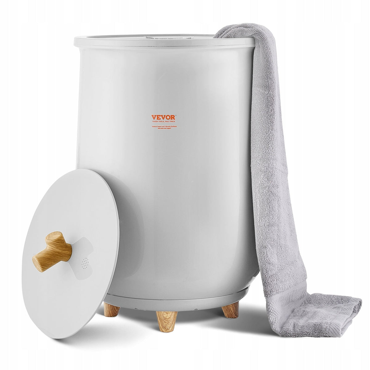 VEVOR TOWEL WARMER 20L WITH LED LIGHT AUTOMATIC TIMER