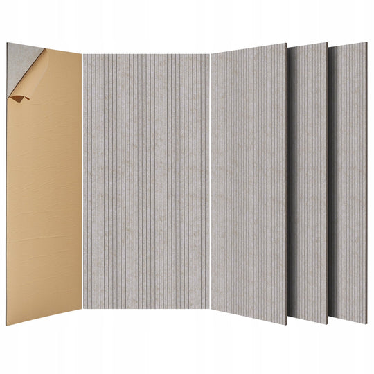VEVOR 5-PACK SELF-ADHESIVE ACOUSTIC PANELS 1200X600X10MM STRONG 3M ADHESIVE