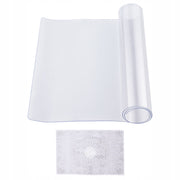 VEVOR PLASTIC TABLECLOTH 16X32 INCH CLEAR THICKNESS 1.5 MM PVC STRONG