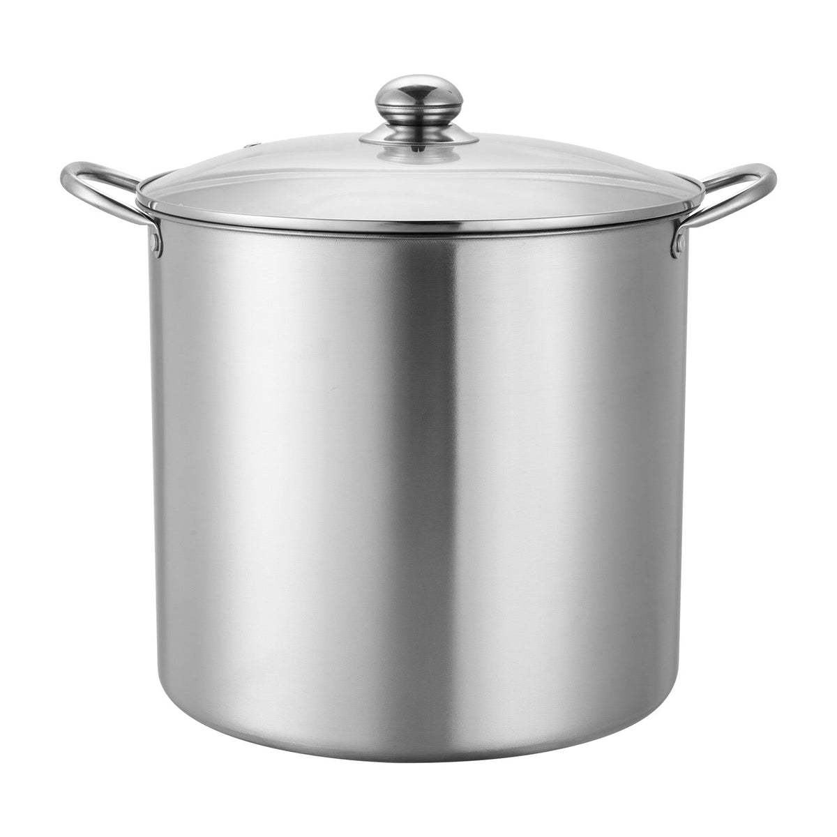 VEVOR 19.86L CANNING POT STAINLESS STEEL WITH RACK AND LID ROBUST