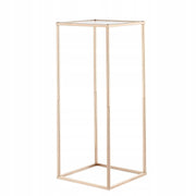 VEVOR 10 PCS Wedding Flower Stand 250X250X600 MM Sturdy Gold