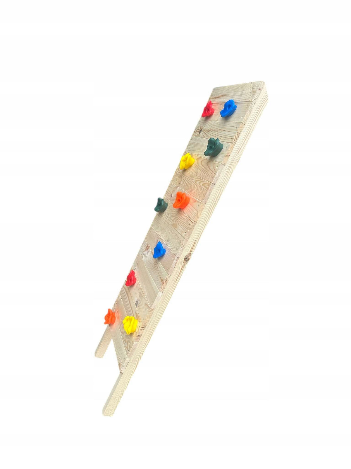 VEVOR WOODEN ROPE LADDER 15 STEPS FOR PLAYGROUND CLIMBING STURDY