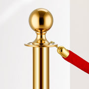 VEVOR PROFESSIONAL CROWD CONTROL STANCHIONS 8 PCS WITH 6 RED ROPES