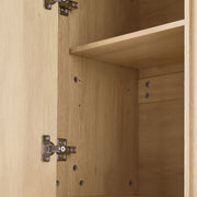 VEVOR KITCHEN CABINET WITH 2 SHELVES RIBBED MEDIEVAL SIDEBOARD