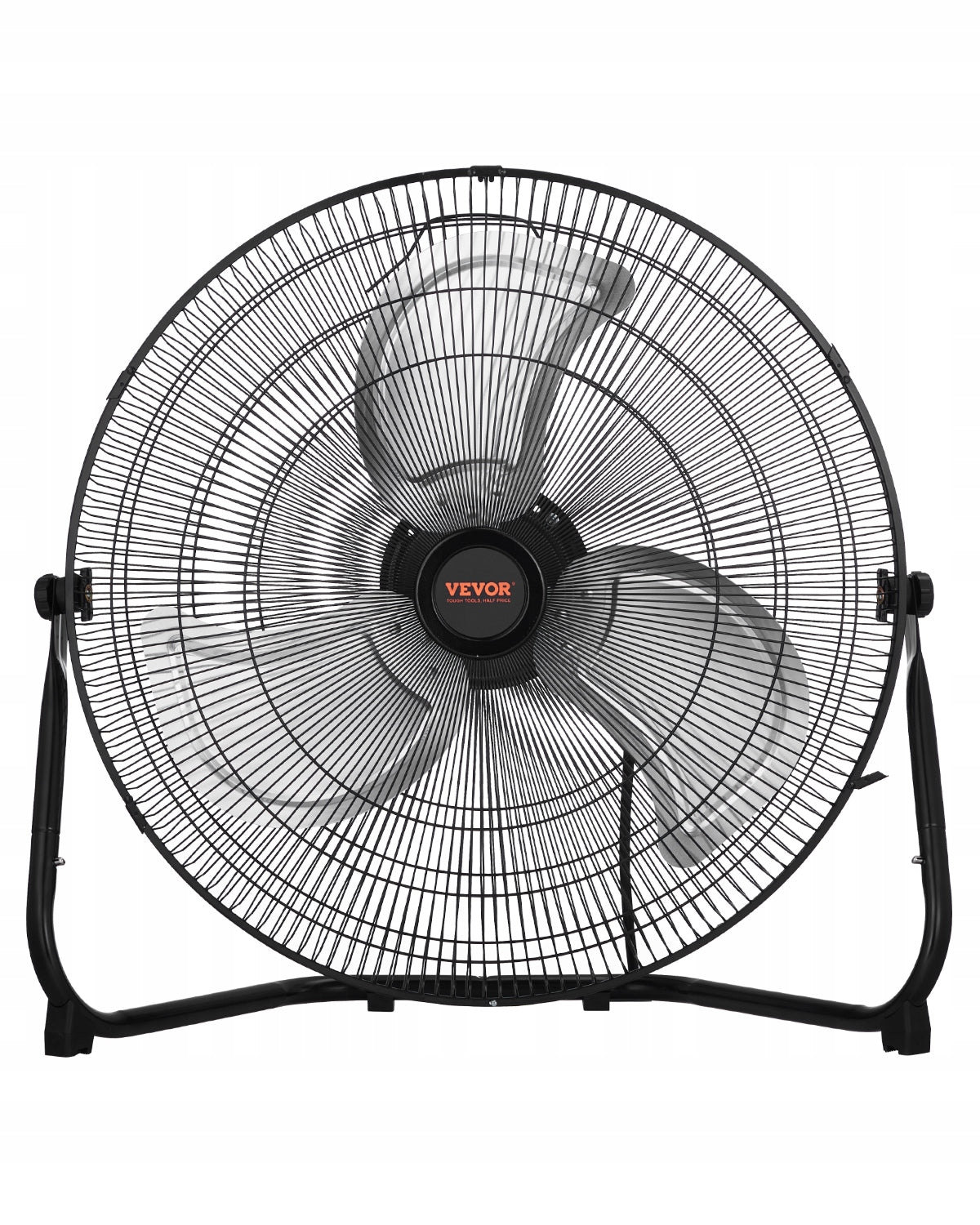 VEVOR 18-INCH FLOOR FAN 3-SPEED POWERFUL 4000 CFM 360 ADJUSTMENT