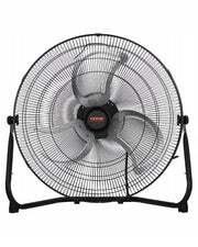 VEVOR 18-INCH FLOOR FAN 3-SPEED POWERFUL 4000 CFM 360 ADJUSTMENT