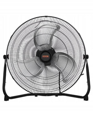 VEVOR 18-INCH FLOOR FAN 3-SPEED POWERFUL 4000 CFM 360 ADJUSTMENT