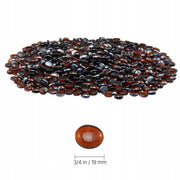 VEVOR FIRE GLASS 4.5 KG HIGH-STRENGTH GLASS STONES