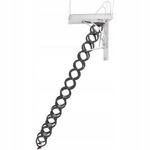 PROFESSIONAL VEVOR ATTIC LADDER 299KG HYDRAULIC 13 STEPS