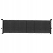 VEVOR FOLDABLE BABY GATE 87 CM STRONG STABLE MESH BLACK