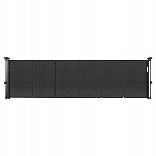 VEVOR FOLDABLE BABY GATE 87 CM STRONG STABLE MESH BLACK