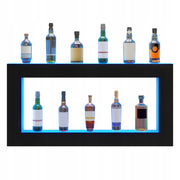 VEVOR POWERFUL LED WINE RACK 48 INCH RF REMOTE CONTROL APP ACRYLIC
