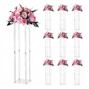 VEVOR 10-PIECE WEDDING FLOWER STANDS 200X200X800 MM STURDY ELEGANT