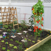 VEVOR TOMATO CAGES 37X37X100 CM SET OF 6 STRONG SQUARE