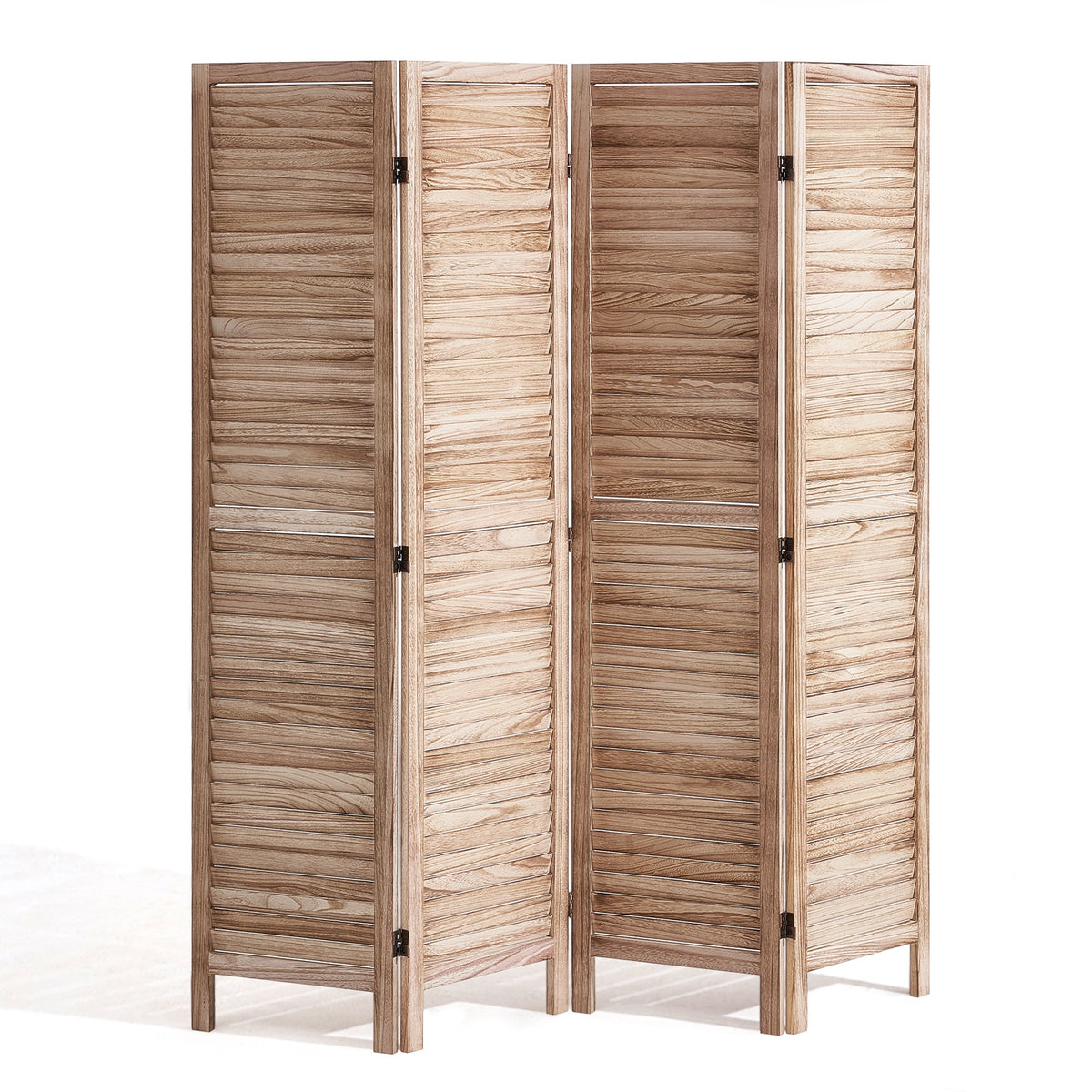 VEVOR 4-PANEL WOODEN FOLDING ROOM DIVIDER SOLID EUROPEAN