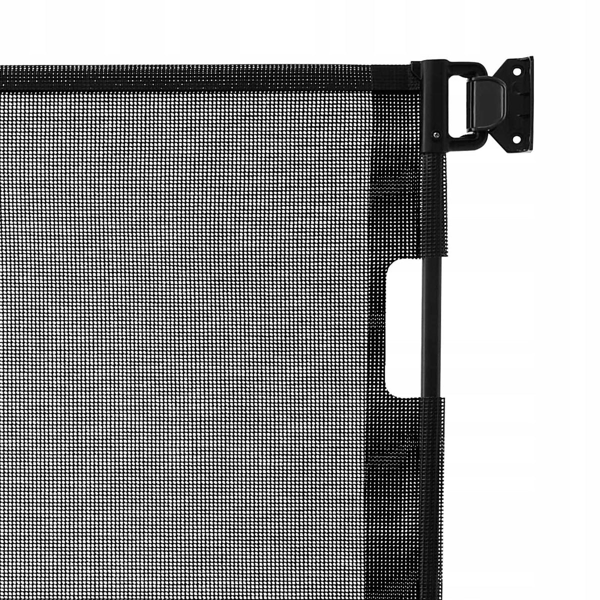 VEVOR EXPANDABLE PET AND BABY GATE 515 CM STRONG BLACK MESH