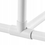 TOWEL RACK VEVOR PVC 8 BARS STURDY FOR OUTDOOR AND POOL