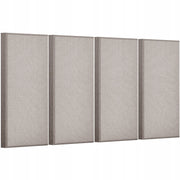 VEVOR ACOUSTIC PANELS 4 PIECES 2 INCH 23.6X12 INCHES STRONG SELF-ADHESIVE