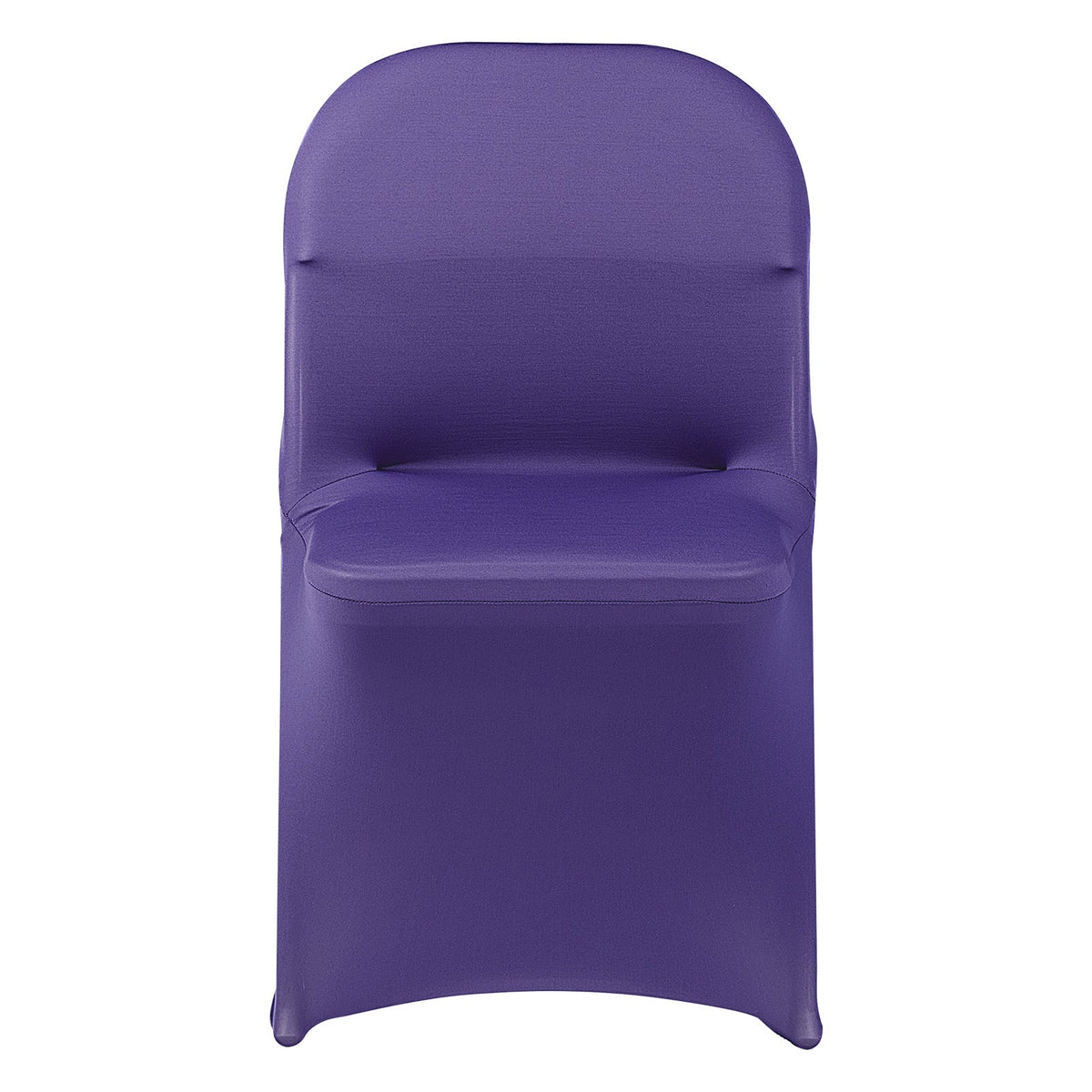 VEVOR CHAIR COVERS 50 PCS STRETCHY PURPLE SPANDEX FOR WEDDINGS