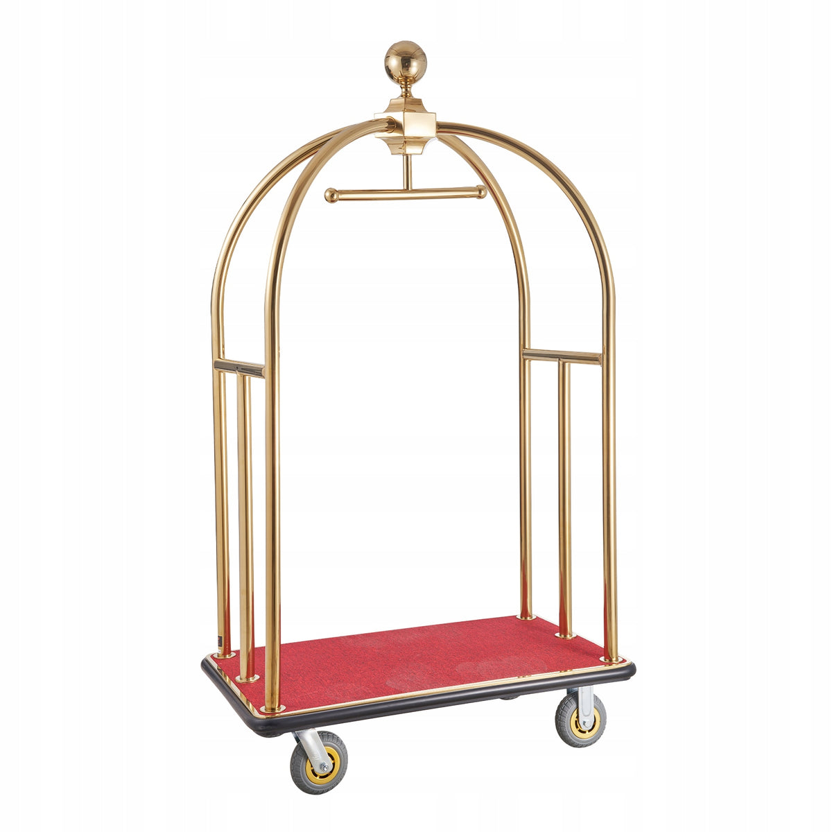 PROFESSIONAL LUGGAGE TROLLEY VEVOR HOTEL 500 KG LOAD CAPACITY STAINLESS STEEL